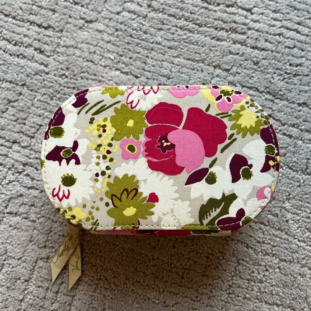 Vera Bradley Floral Quilted Jewelry Case - Picture 3 of 13
